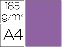 50h. cartulina Guarro A4 185g/m² violeta